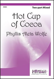 cover Hot Cup of Cocoa Two-Part choral sheet music cover